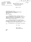 Correspondence, John C. Stennis, John V. Tunney, April 10, 1975