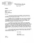 Correspondence, John C. Stennis, Laz Quave, May 5-9, 1955