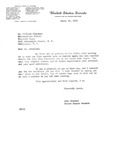 Letter, John C. Stennis to William Glassman, March 19, 1963