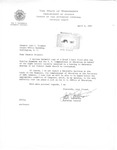 Correspondence, Joe T. Patterson, John C. Stennis, April 4-20, 1967
