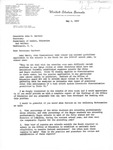 Letter, John C. Stennis to John W. Gardner, May 4, 1967