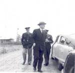 Senator John C. Stennis at unidentified location