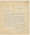 Letter to G W Phillips, Esq, December 13, 1893