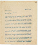 Letter to W.W. Harvey, Esq., March 21, 1894