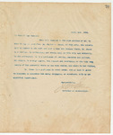 Letter to To Whom it may Concern, April 2, 1894