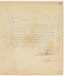 Letter to C.C. Willis Esq., April 7, 1895