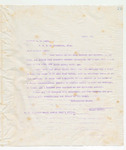 Letter to Brother S.R. Lamb, March 19, 1898 by John Marshall Stone