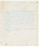 Letter to No Recipient Given, September 5, 1898 by John Marshall Stone