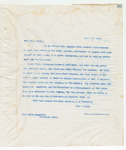 Letter to Miss Daisy, 11/19/1898 by John Marshall Stone