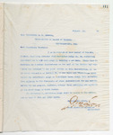 Letter to Most Worshipful S.S. Johnson, January 14, 1899 by John Marshall Stone