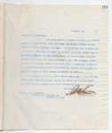 Letter to Brother McBride, January 14, 1899