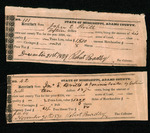 Tax receipt for John E. Brill [Briell], 1829