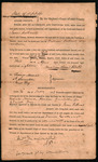 Cathcart, James - Order of Inventory and Appraisement of the estate of James Cathcart, deceased