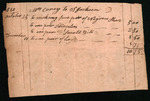 Corey, Richard - Receipt for shoes purchased by the estate of Richard Corey, deceased