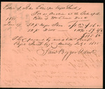 Ellis, John - Receipt for shoes purchased for enslaved persons, 1825