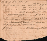 Ellis, John - Tax receipt, 1825