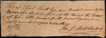 Ellis, John - Tax receipt, 1822
