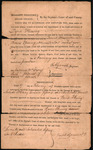Fleming, David - Order for the inventory and appraisement of the estate of David Fleming, deceased