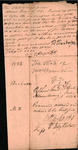 Franklin, Rebecca - Record of a debt owed by the estate of Rebecca Franklin, deceased