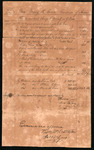 Green, Abner - Estate administration record, Mrs. Mary H. Green, guardian of Anne, William + Maria Green