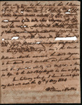 Hoggatt, Mary - Bill of sale and transfer of title for two enslaved persons: Milly and her child Matilda