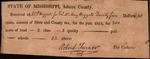 Hoggatt, Mary - Tax receipt, 1824