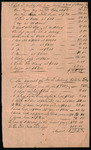 Holmes, John P. - List of property sold from the estate of John P. Holmes