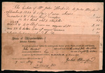 Haughton, John - Record of a debt owed to John Monford by the estate of John Haughton, deceased