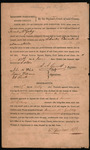 McGahey, James - Order for the inventory and appraisal of the estate of James McGahey, deceased