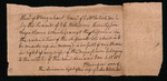 McIntosh, James - Receipt for the transfer of enslaved persons