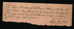 McLain, Charles - Receipt for Duncan McMillan for purchase of an enslaved man, and a tract of land