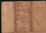 Mitchell, Eliza Jane (minor) - Estate of Eliza Jane Mitchell by James H. Mitchell 1st a/c recorded March Term 1828