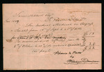 Mitchell, Eliza Jane (minor) - Bill for medical services provided to enslaved persons