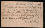 Mitchell, John J. - Receipt for the purchase of an enslaved man named Joe and and enslaved woman named Elyse