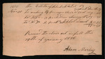 Mitchell, John J. - Receipt for shoes for enslaved persons