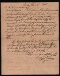 Maria, A Free Woman of Color - Letter from G. Feany, administrator, to the court, which includes a  complaint about the difficulty of settling the estate of Maria, a free woman of color