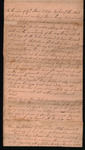 Martin, John - Original Will of John Martin, deceased, 1825