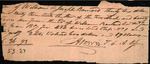 Barland William Sr. - tax receipt, 1817