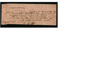 Barland William Sr. - Tax receipt, 1825