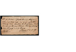 Barland William Sr. - Tax receipt, 1821