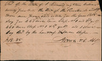 Barnard, Joseph - Tax receipt, 1816
