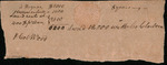 Barnard, Joseph - Receipt for the sale of enslaved persons, cotton, and land rent