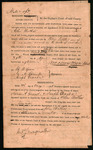 Bathos, John - Order for the inventory and appraisal of the estate of John Bathos