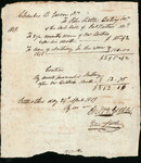 Bathos, John - Record of payments to the estate of John Bathos by Charles Green