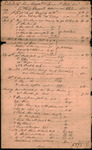 Bell, James N.- Estate administration record for Mary Hoggatt and James N. Bell, deceased, 1829-1831