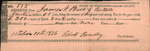 Bell, James N. - Tax receipt, 1826 (Bell)