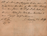 Bell, James N. - Tax receipt, 1820 (Bell)