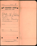 Bosley, John B. (minor) - Estate of John B. Bosley, a minor, with Charles Bosley, guardian