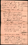 Bracken, James - Schedule of property in possession of James Bracken rendered to the Orphan's Court by the Guardian