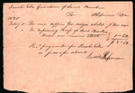 Bracken, James - Tax receipt, 1825